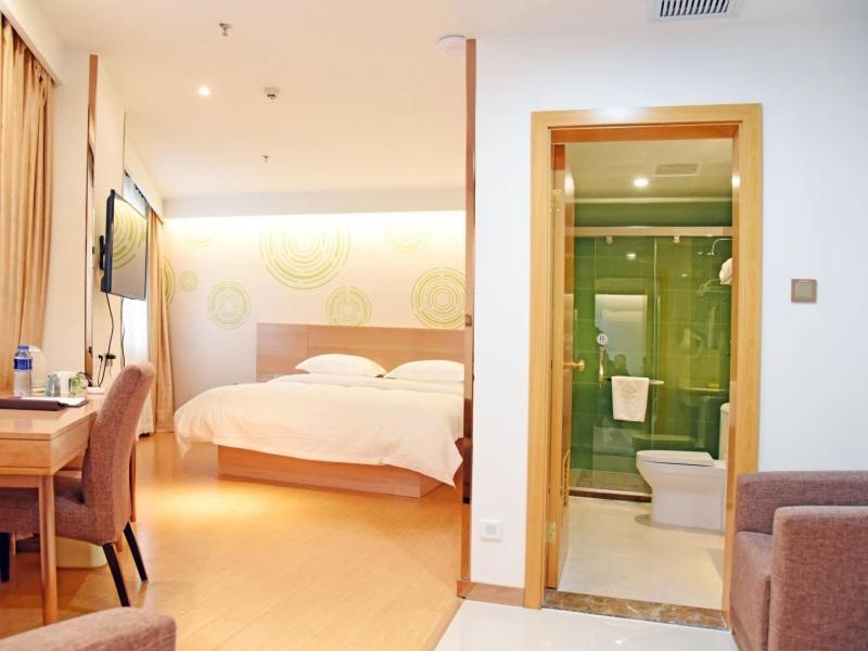 Greentree Inn Jiangxi Fuzhou Gandong Bridge Express Hotel Exteriör bild