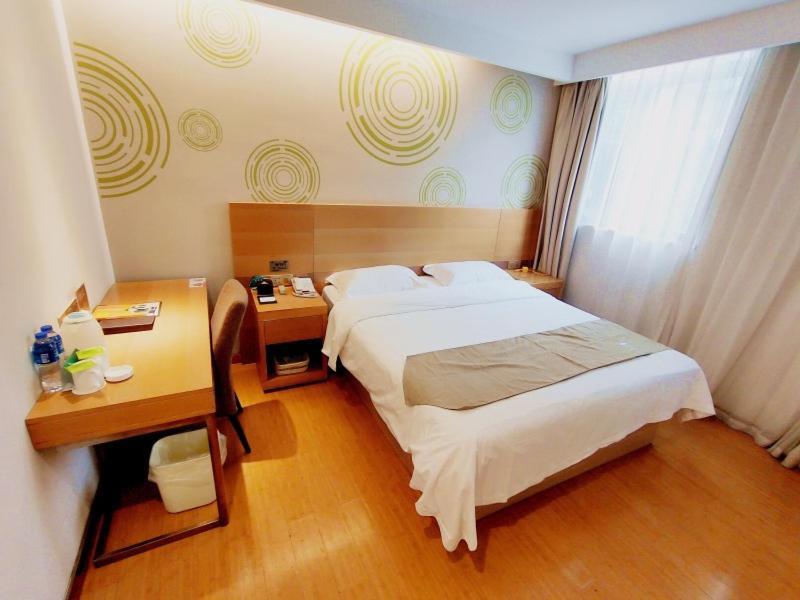 Greentree Inn Jiangxi Fuzhou Gandong Bridge Express Hotel Exteriör bild