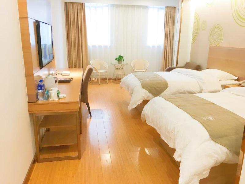 Greentree Inn Jiangxi Fuzhou Gandong Bridge Express Hotel Exteriör bild
