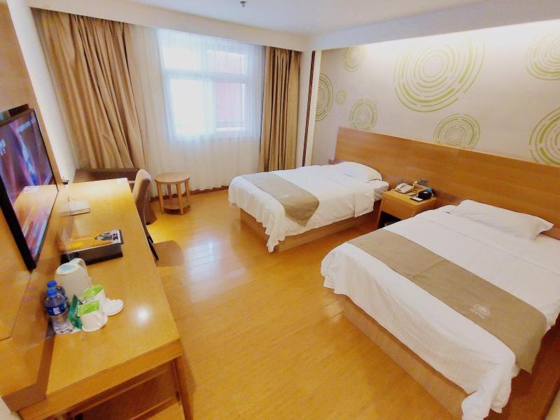 Greentree Inn Jiangxi Fuzhou Gandong Bridge Express Hotel Exteriör bild