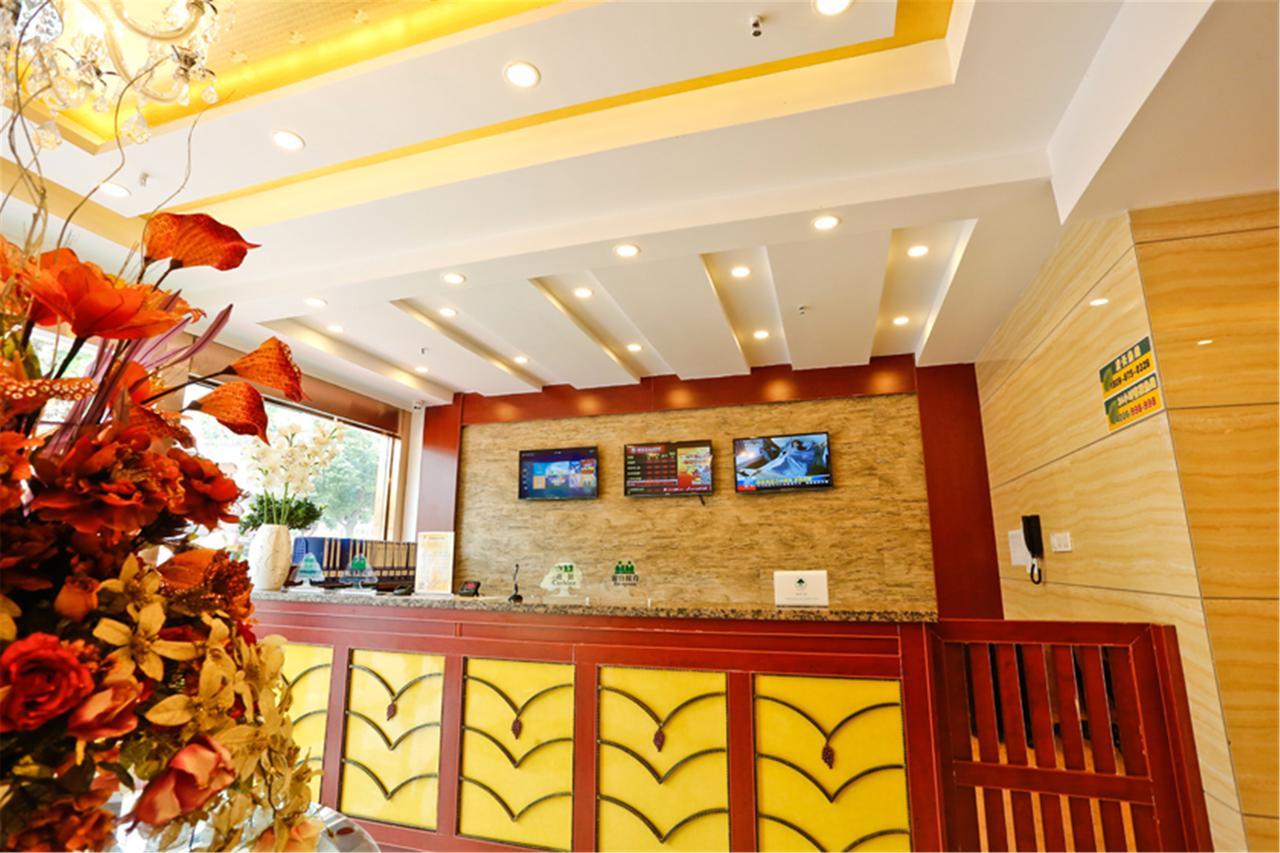 Greentree Inn Jiangxi Fuzhou Gandong Bridge Express Hotel Exteriör bild