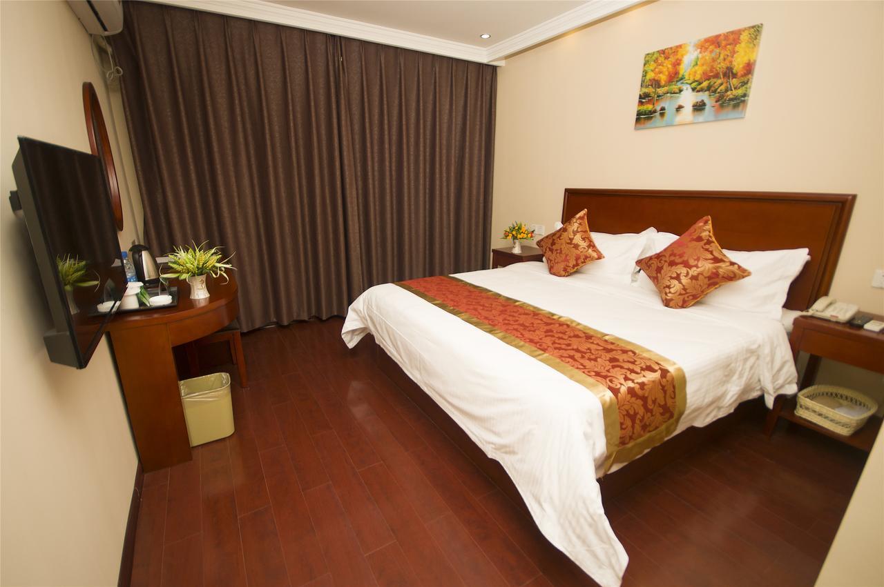 Greentree Inn Jiangxi Fuzhou Gandong Bridge Express Hotel Exteriör bild